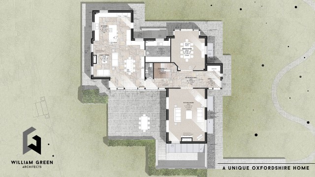 William Green Architects Beech House ground floor plan