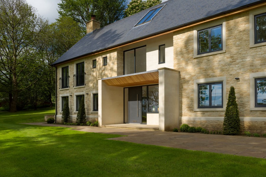 William Green Architects Millbrook House Entrance