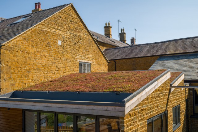 William Green Architects The Knoll View of the green roof 2