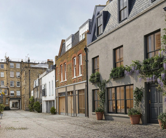 London Mews William Green Architects street