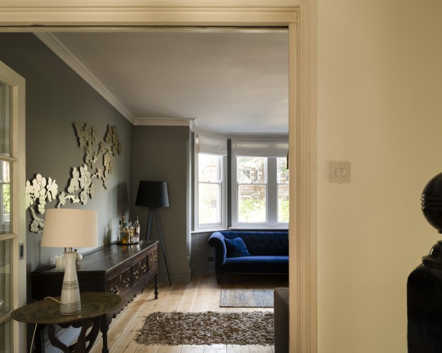 William Green Architects Chalfont Road Oxford living room