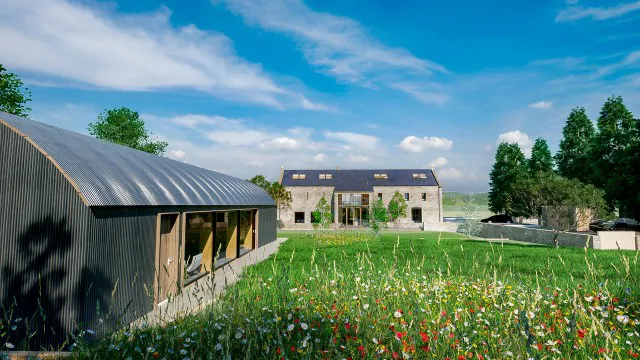 William Green Architects The Harvesting Barn Cotswolds exterior 1