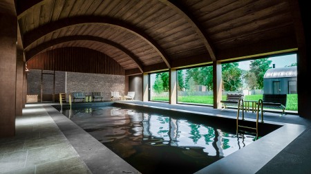 William Green Architects The Harvesting Barn Cotswolds pool