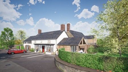 William Green Architects The Fox Hounds frontage 2