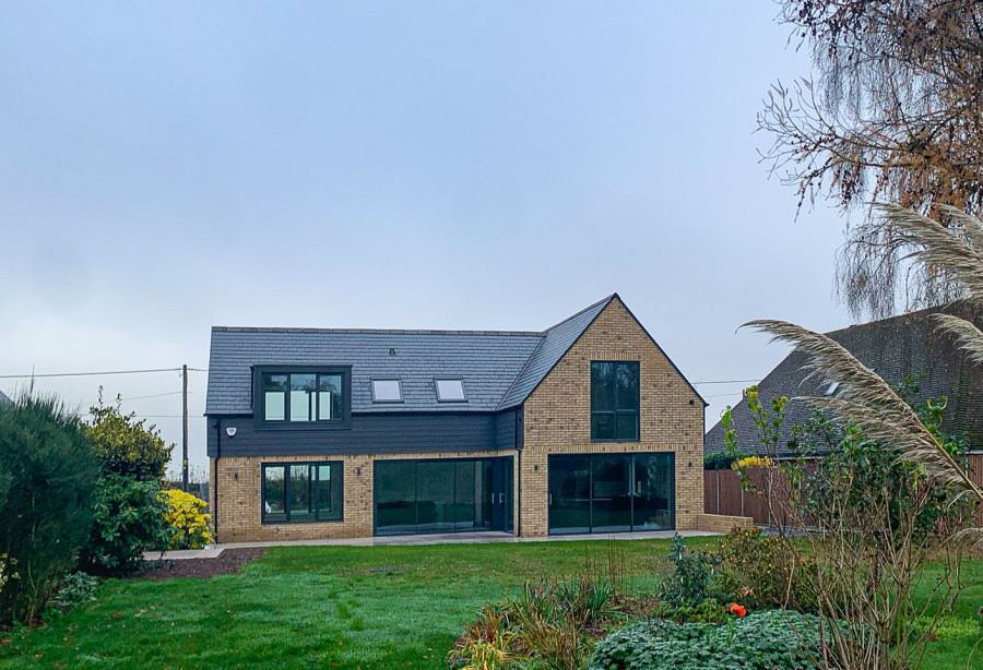 William Green Architects Milton Road Northampton view from the garden