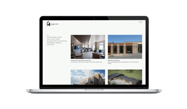 William Green Architects new website highlights 2023